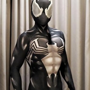 Anime Symbiote Spider-Man Cosplay Costume