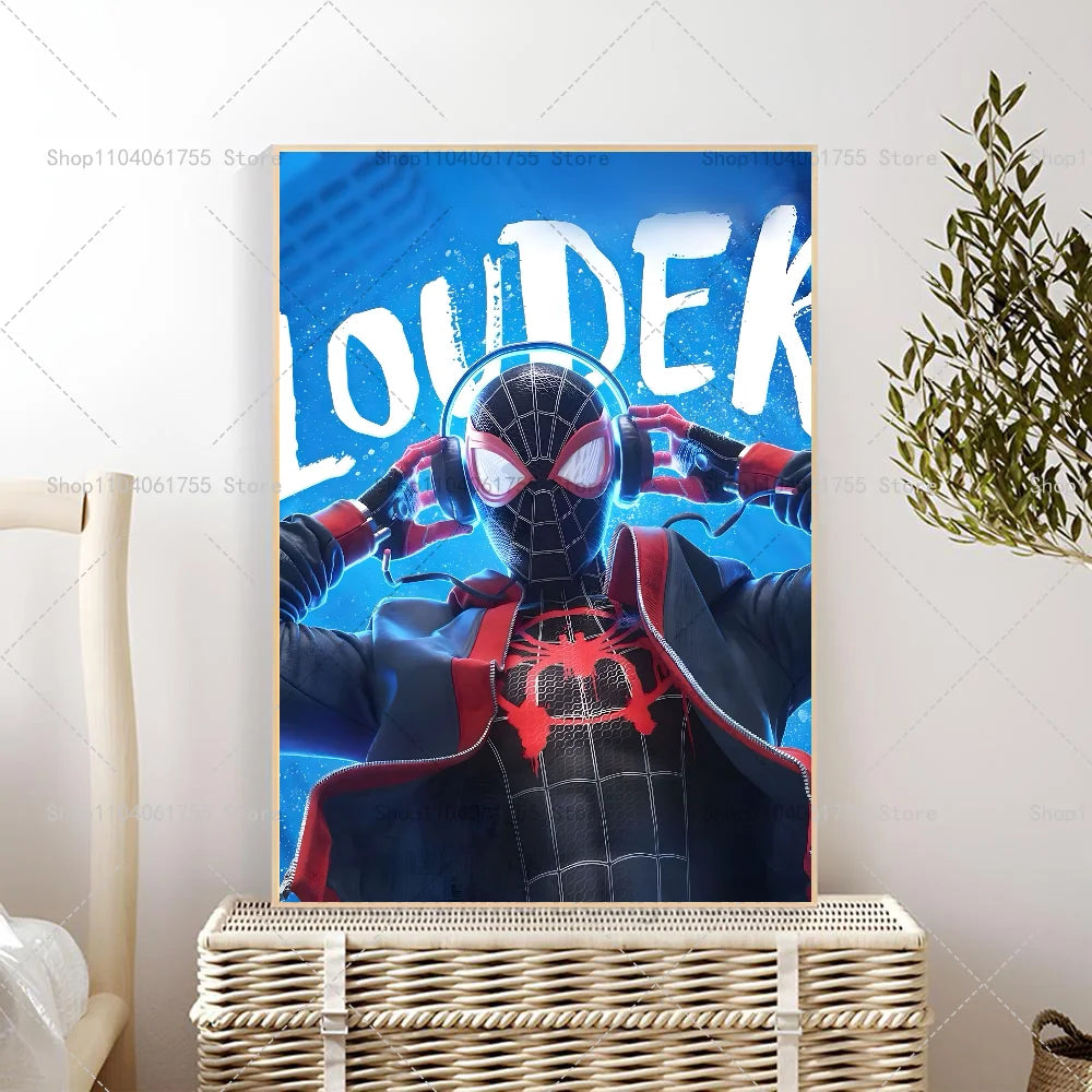 1PC Spider-Man Miles Morales Poster - Image 14