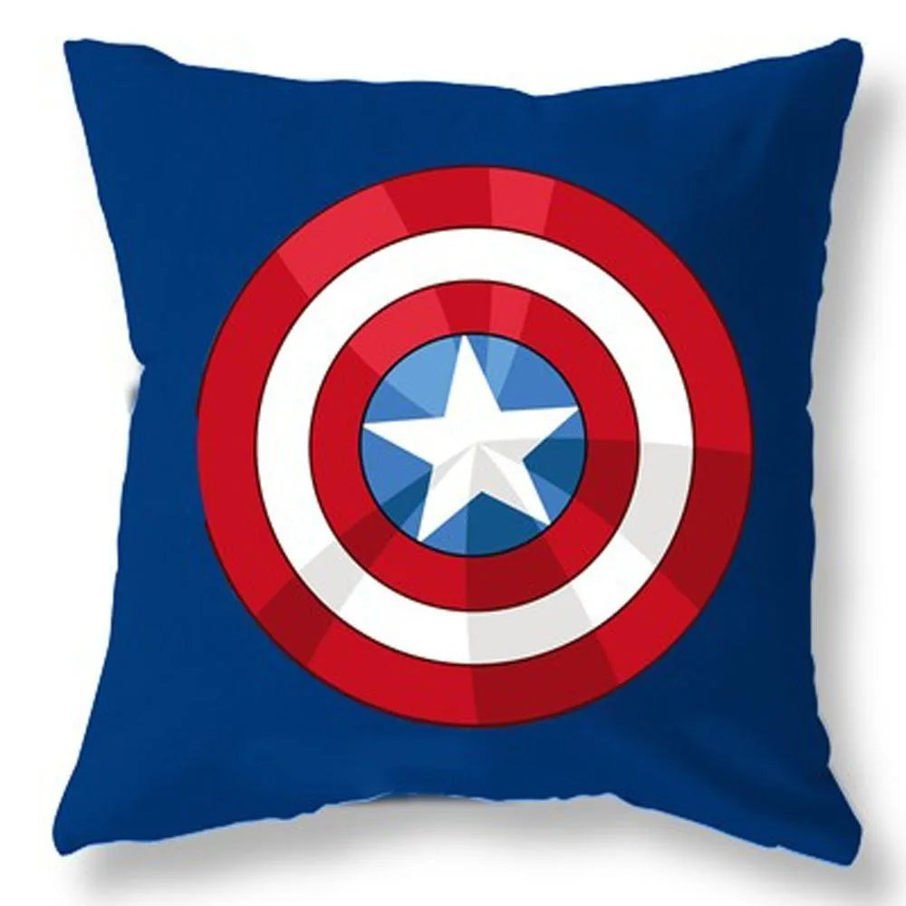 Superhero Spider-Man & Iron Man Pillow Cover - Image 10