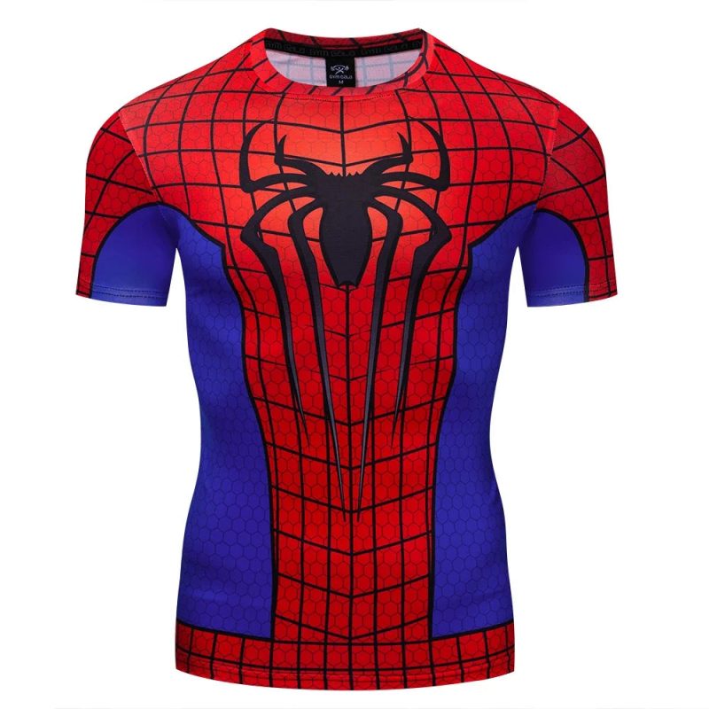 Harajuku Spider Series Men's T-Shirt - Image 16