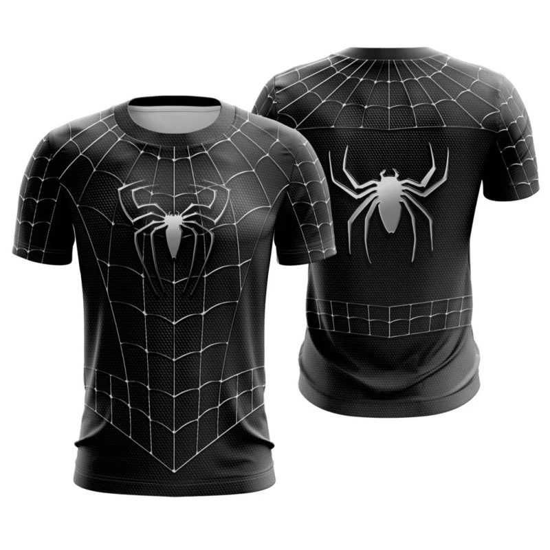 Harajuku Spider Series Men's T-Shirt - Image 11