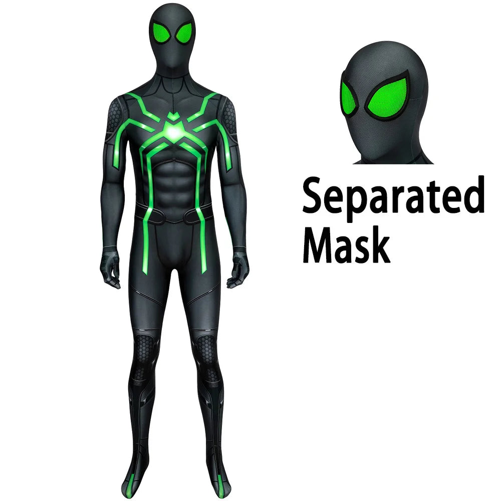 Spider-Man Stealth Suit Cosplay Costume - Image 7