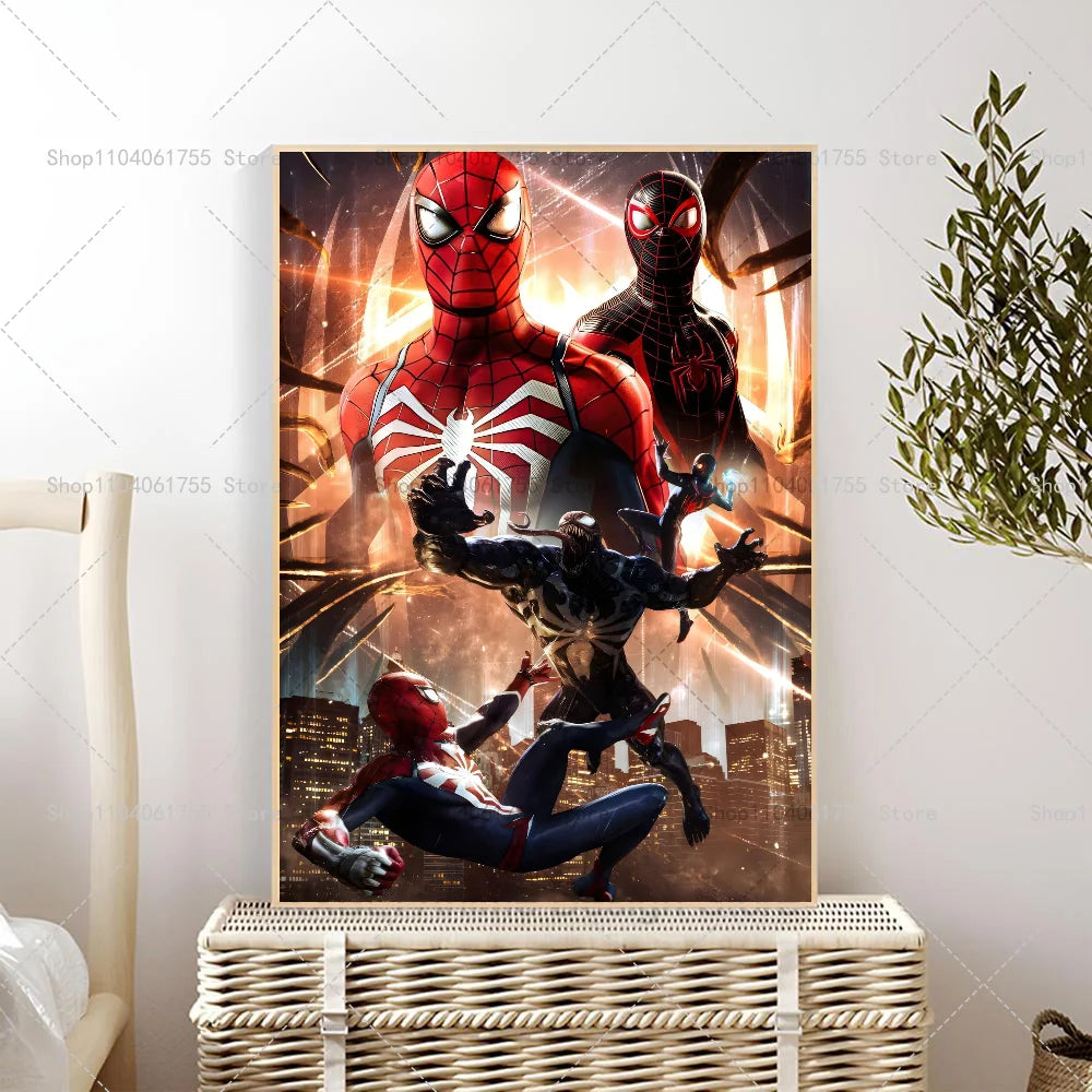 1PC Spider-Man Miles Morales Poster - Image 13