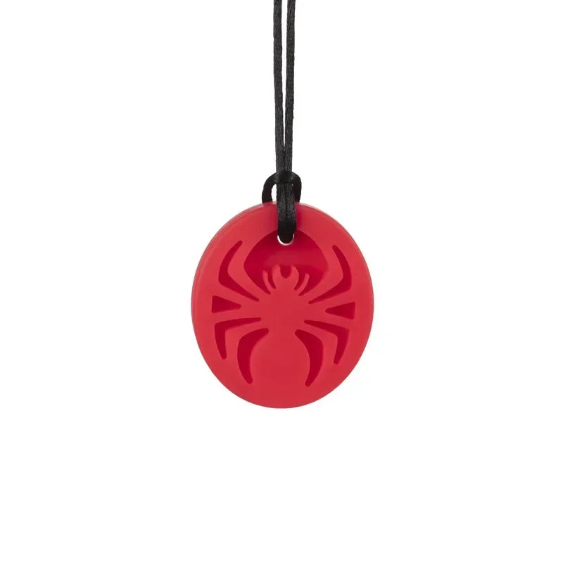 New Creative Multicolour Spider Silicone Necklace - Image 8