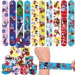 12pcs Spidey and His Amazing Friends Snap Bracelets