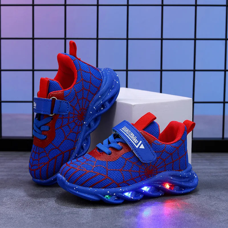 Disney Spider-Man LED Casual Sneakers - Image 4