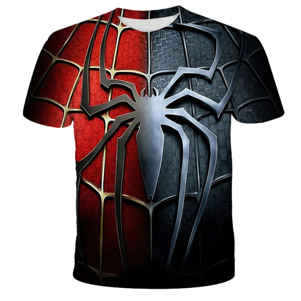 Spider-Man & Avengers 3D Printed Summer T-Shirts - Image 9