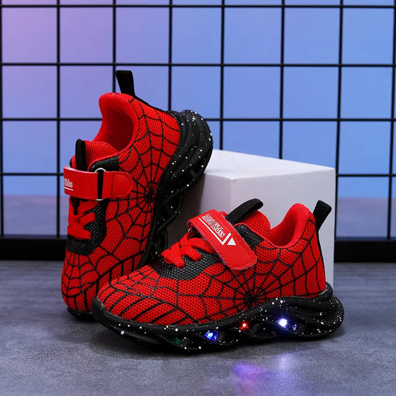 Disney Spider-Man LED Casual Sneakers - Image 5