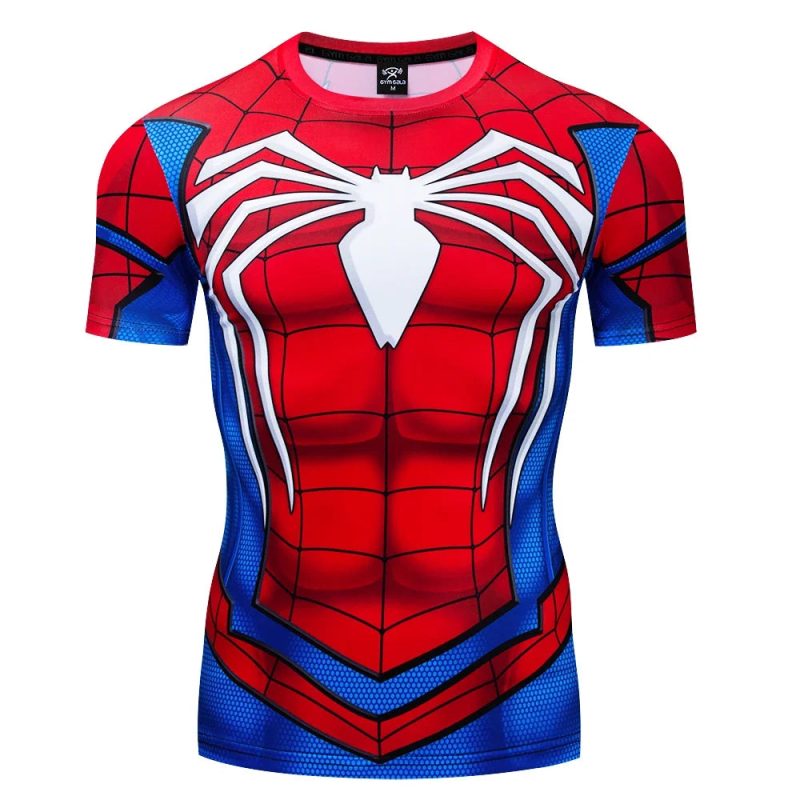 Harajuku Spider Series Men's T-Shirt - Image 10