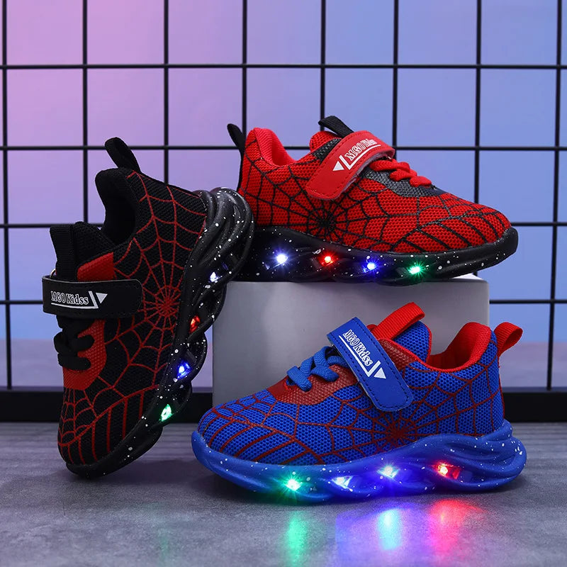 Disney Spider-Man LED Casual Sneakers - Image 2