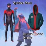 Superhero Spider-Man Miles Morales Cosplay Costume