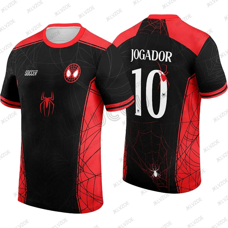 Spider-Man No. 9 Quick-Dry Sports Training Shirt - Image 3