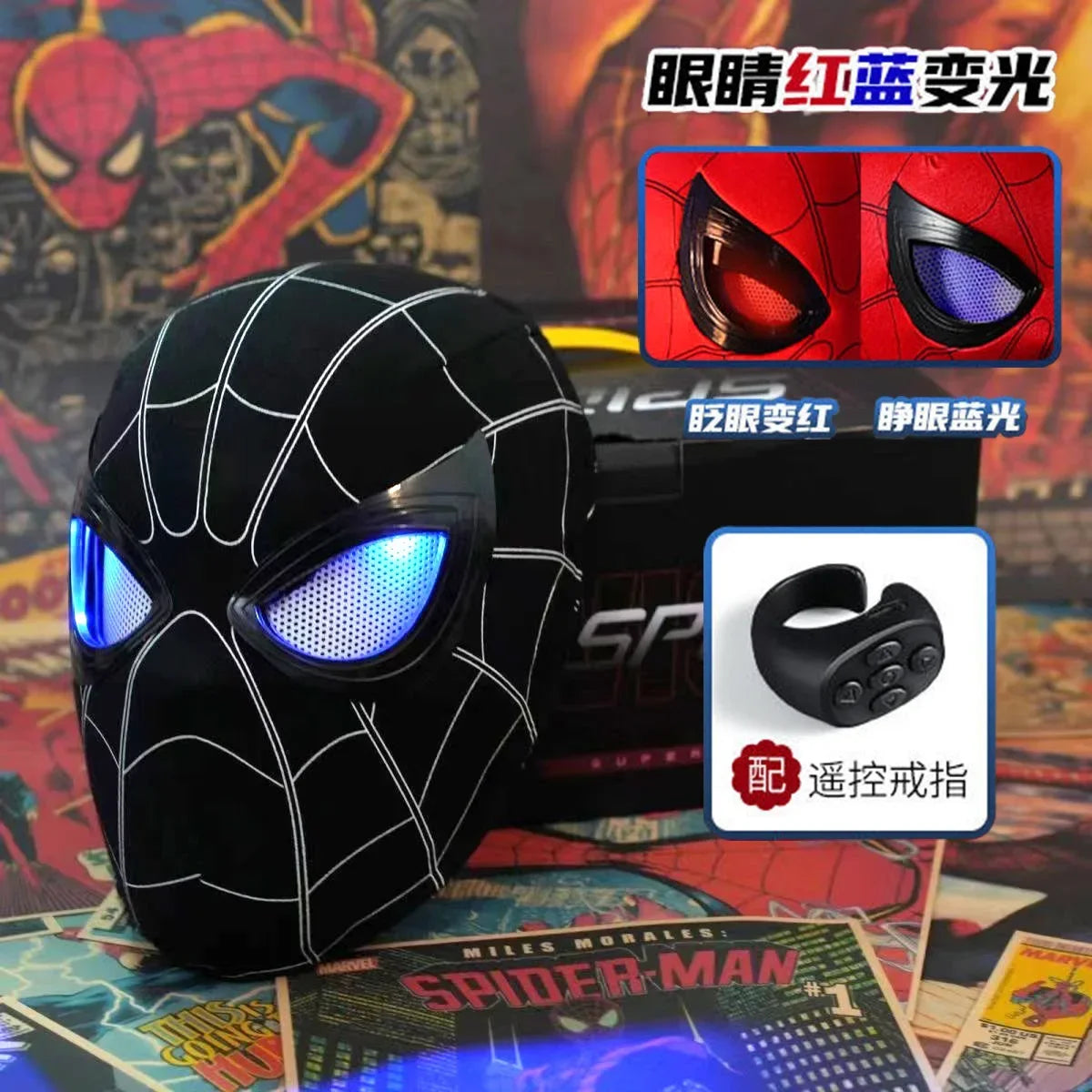 Adult Spider-Man Mask - Image 7