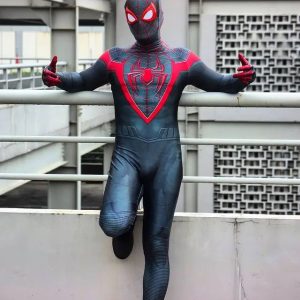 Adults Miles Morales PS5 Spider-Man Cosplay Costume