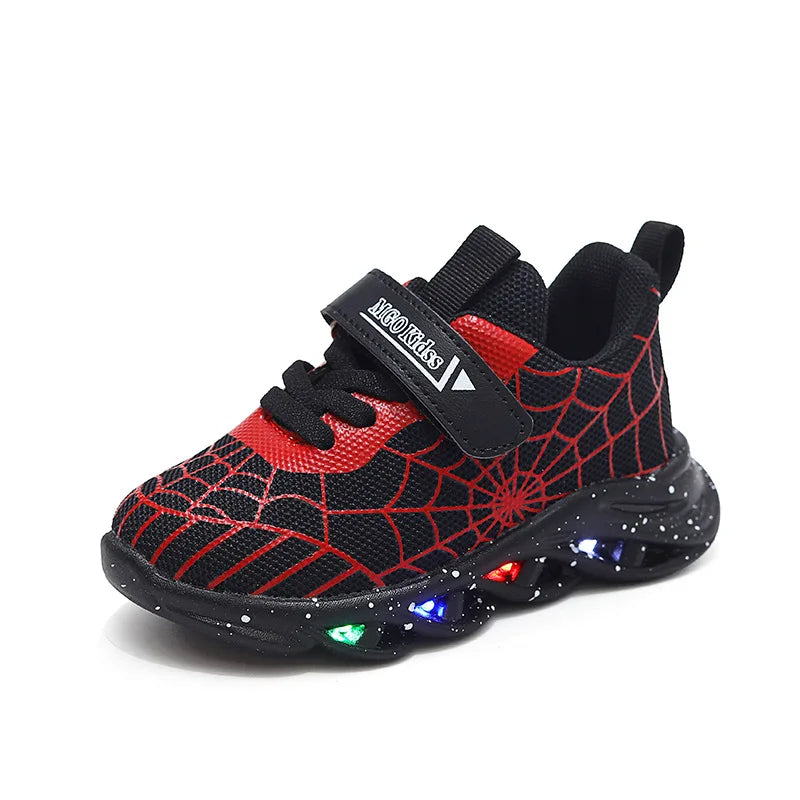 Disney Spider-Man LED Casual Sneakers - Image 3