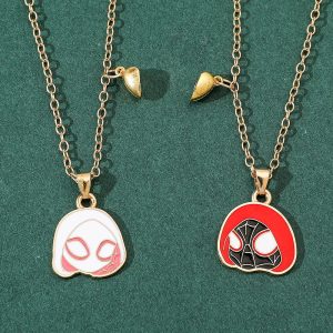 Marvel Spider-Man Heart Necklace